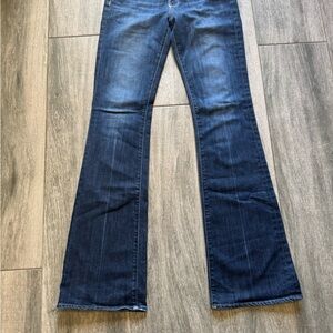 PAIGE Dark Blue Flare Jeans